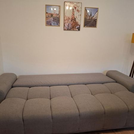 Free Garage In The Center-Delicia 4 Studio! 锡比乌 外观 照片