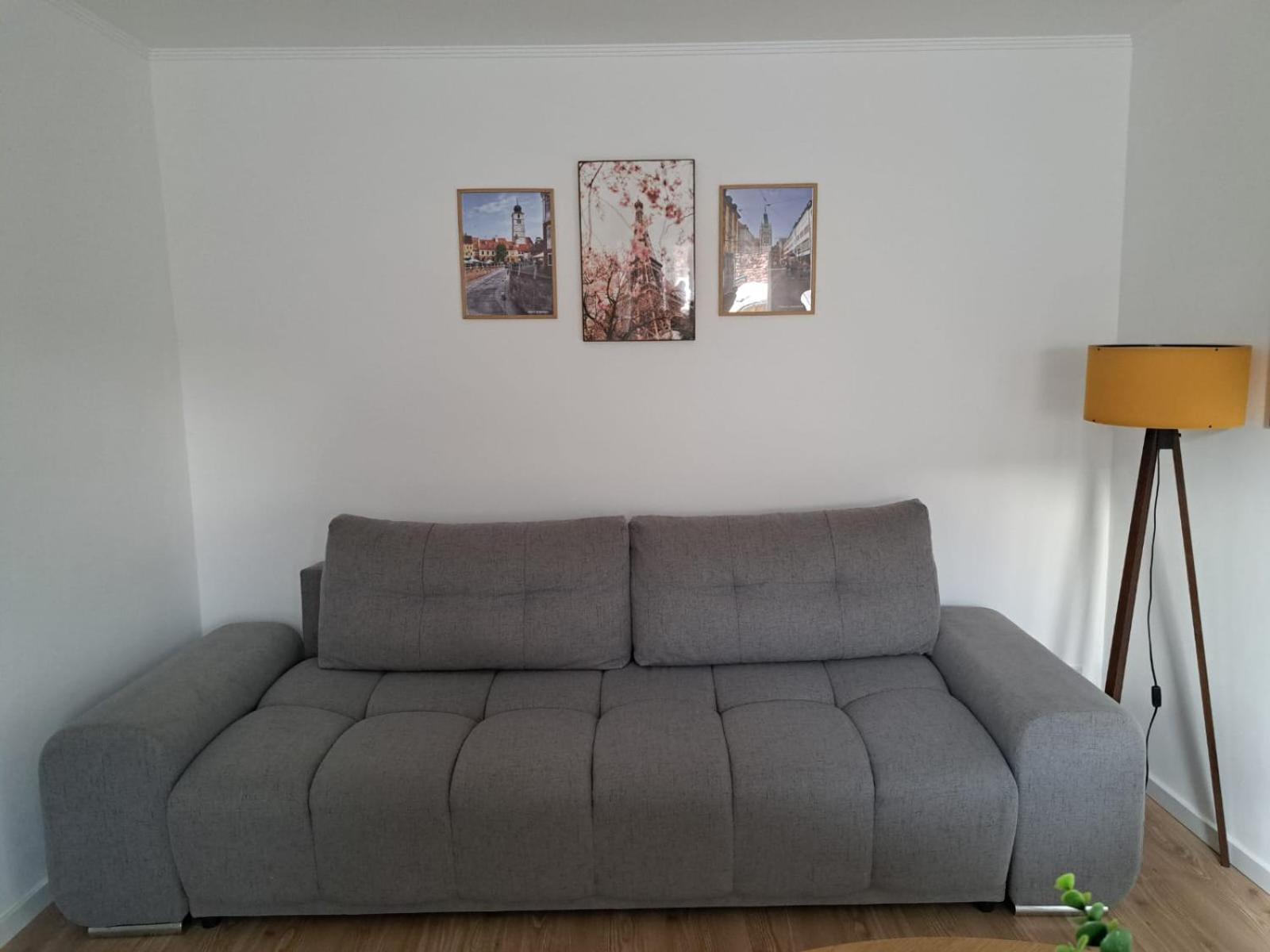 Free Garage In The Center-Delicia 4 Studio! 锡比乌 外观 照片